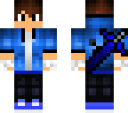 blue boy enderman