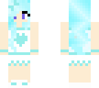 blue cheerleader
