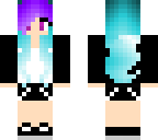 blue girl
