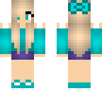 blue girl teen