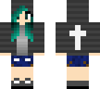 blue haired christian