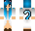 blue-haired nekojin