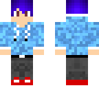 blue hoodie