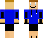 blue man