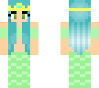 blue mermaid