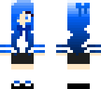 blue school girl