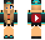 blue youtube girl