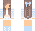 braided blue chibi girl