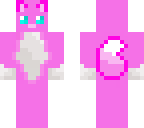 cute pink cat