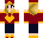cute red and gold girl