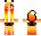 fire cat girl edit