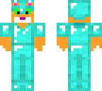 fox in fake diamond armor