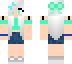 gray hair tomboy