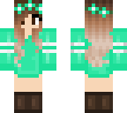 green girl