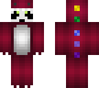 panda dino suit