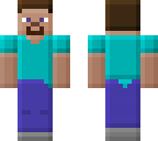 pixelated steve
