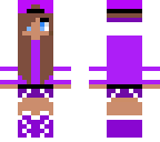 purple creeper girl