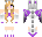 purple dragon girl