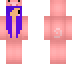 purple piggy girl