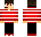 red striped sweater