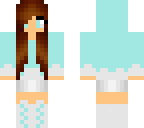 sky blue girl