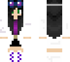 slightly purple lab person