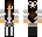 white gray black outfit
