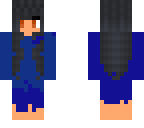 aphmau in blue dress