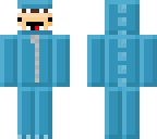 blocky dinosaur suit