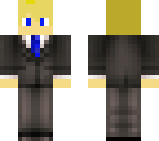 blond tux