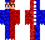 blue and red dinosaur