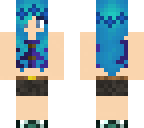 blue girl