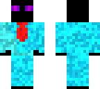 blue prom enderman