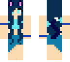 blue summer girl