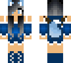 blue wolf girl
