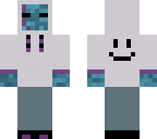 blue zombie hoodie