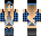 cute blue tomboy