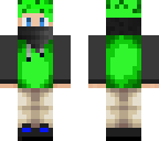 emotionless green boy