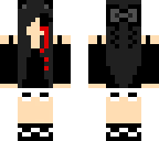 evil cat girl crying blood