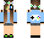 gamer girl switched colors