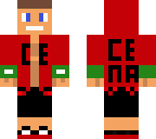 john cena red