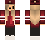 maroon outfit