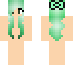 mint green girl base