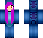 purple haired stitch