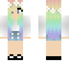 rainbow girl