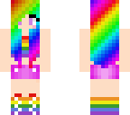 rainbow girl