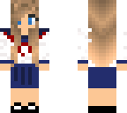 school girl with under