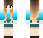 sky blue girl