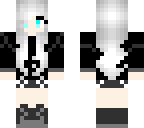 white hair girl blue eyes