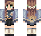 zoe's cute spring girl skin